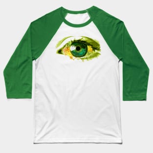 Artistic Eye Design Baseball T-Shirt
